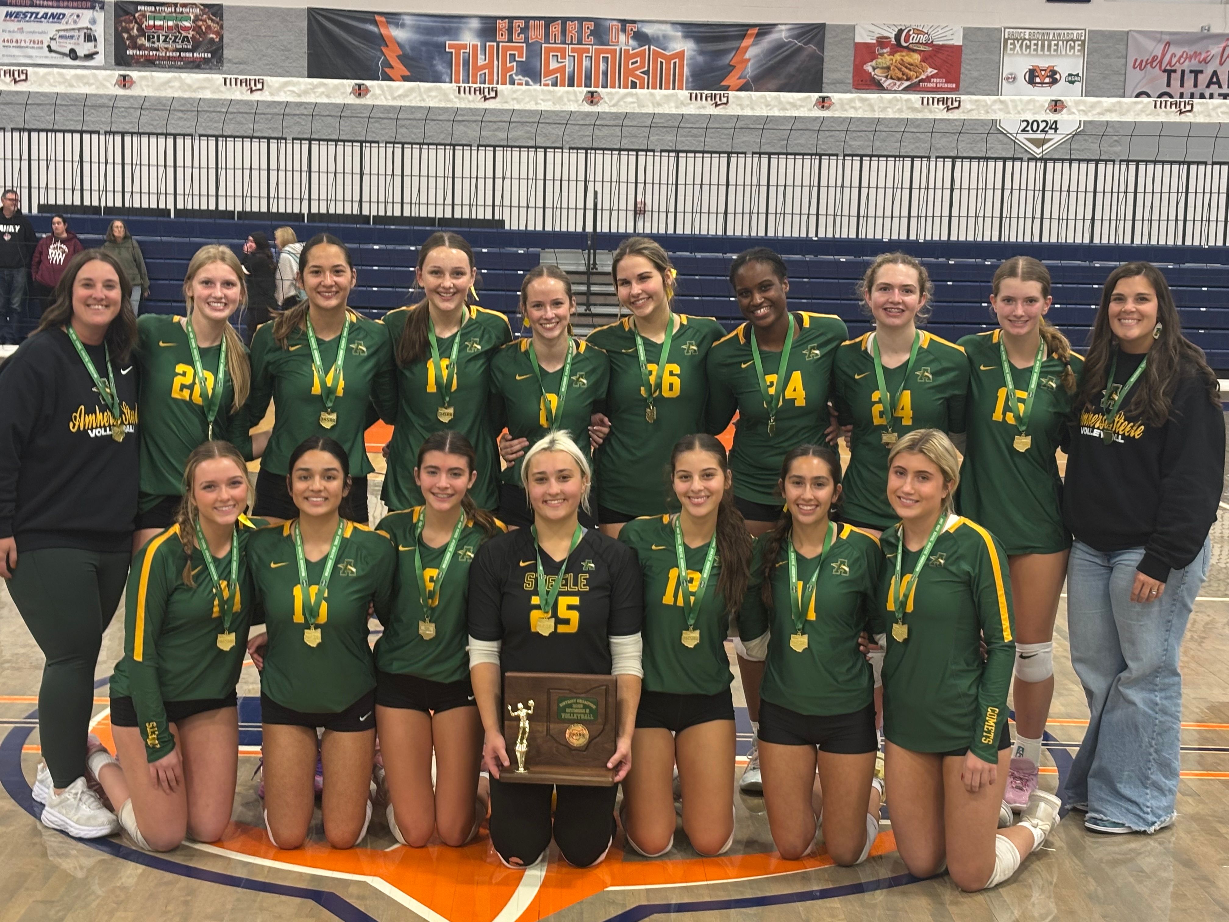 Volleyball District Champion Photo